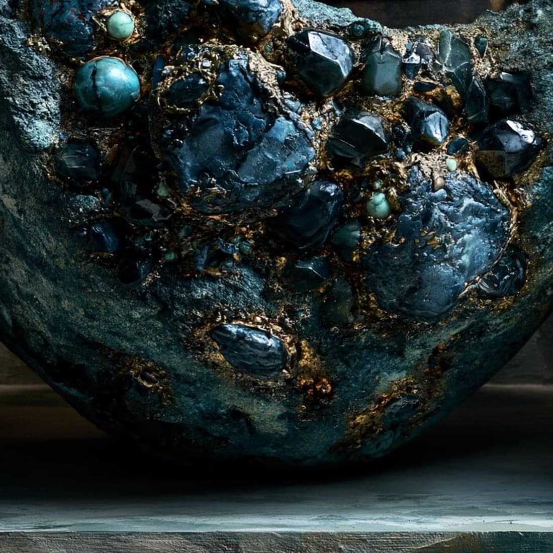Blue Reliquary — detail 3