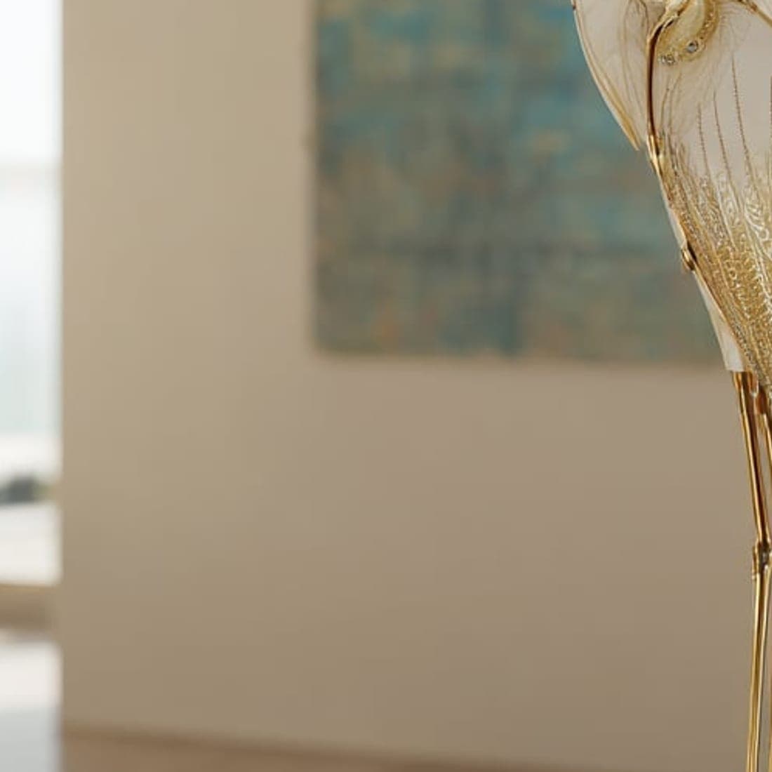 Gilded Heron — detail 2