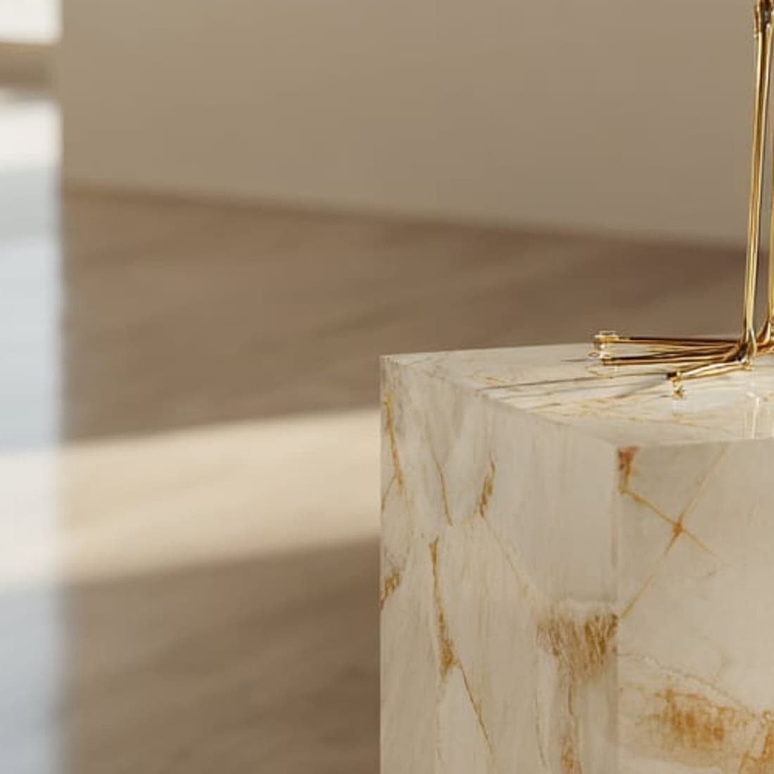 Gilded Heron — detail 3