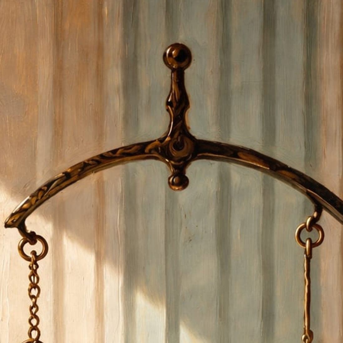 The Weighing — detail 1