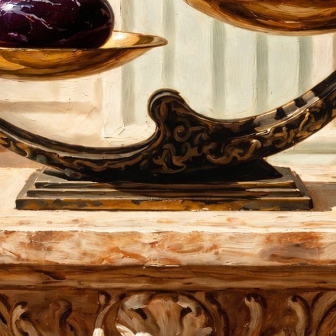 The Weighing — detail 3
